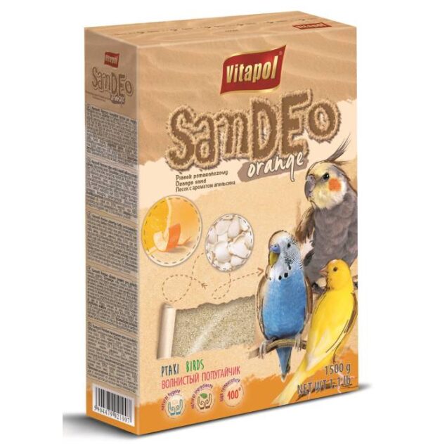Vitapol pijesak za ptice,miris naranče, 1,5 kg - Image 1