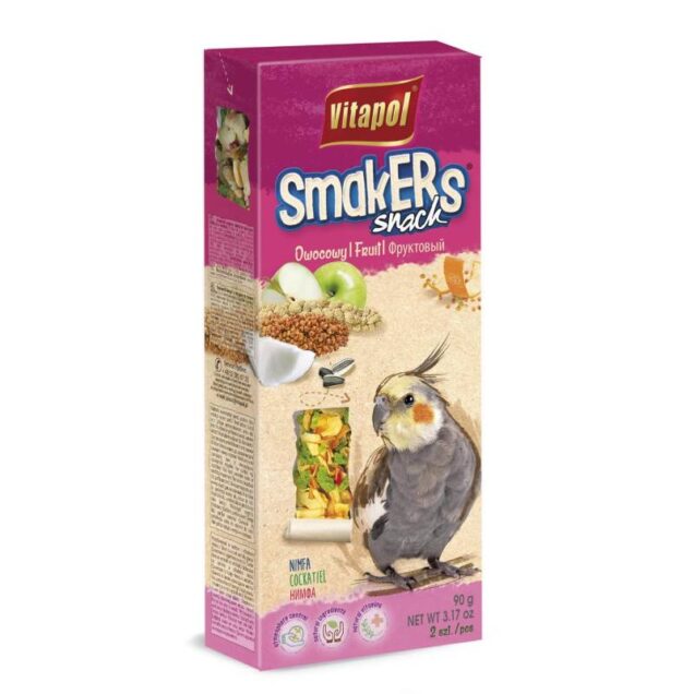 Vitapol Smakers® poslastica za nimfu,sušeno voće, 90 g - Image 1