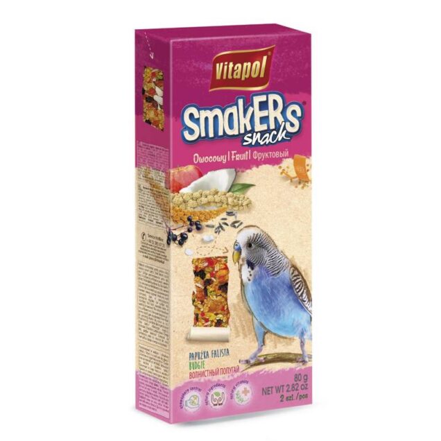 Vitapol Smakers® poslastica za tigrice,sušeno voće,80 g - Image 1