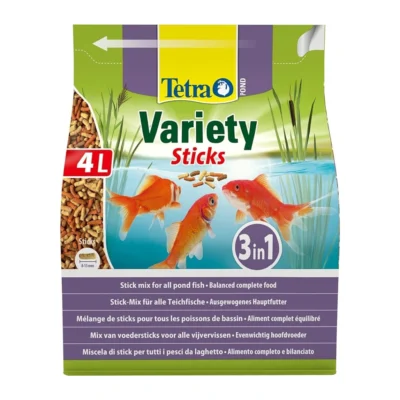 Tetra Pond Variety Štapići Miješana Hrana za Ribe 4L