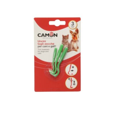 Plastična pinceta za uklanjanje krpelja, set od 3 kom