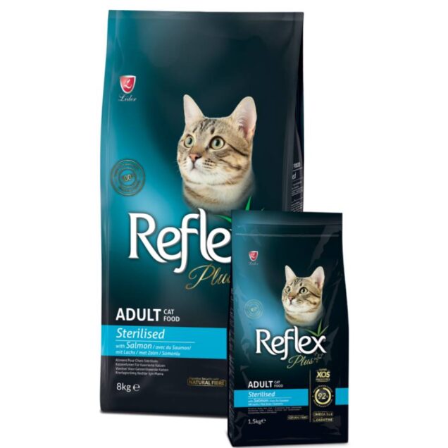 Reflex Plus losos hrana za sterilisane mačke suha .