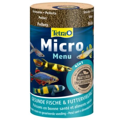 Tetra Micro Menu Miješana Hrana za Male Ribe