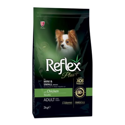 Reflex Plus piletina za odrasle pse mini i malih rasa 3 kg