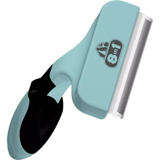 8in1 Perfect Coat DeShedder Alat za Uklanjanje Poddlake za Pse L
