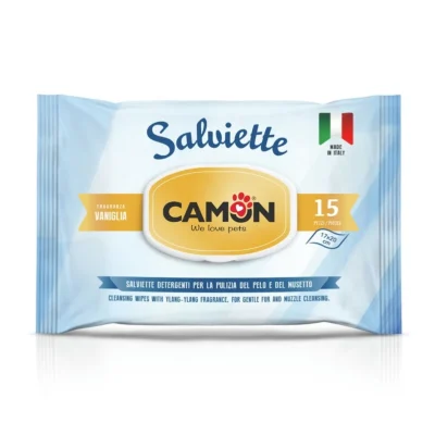 Camon Džepne Vlažne Maramice Vanilija 15 kom