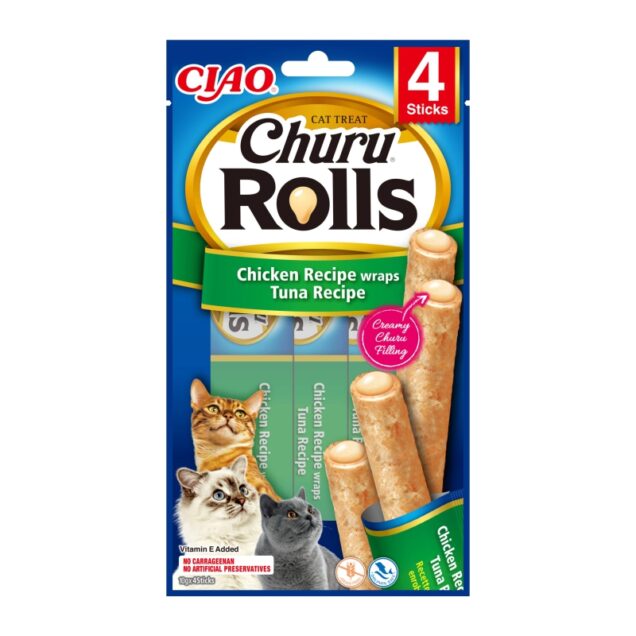 EU731 Churu Rolls, meso piletine i tune, 4 x 10 g - Image 1