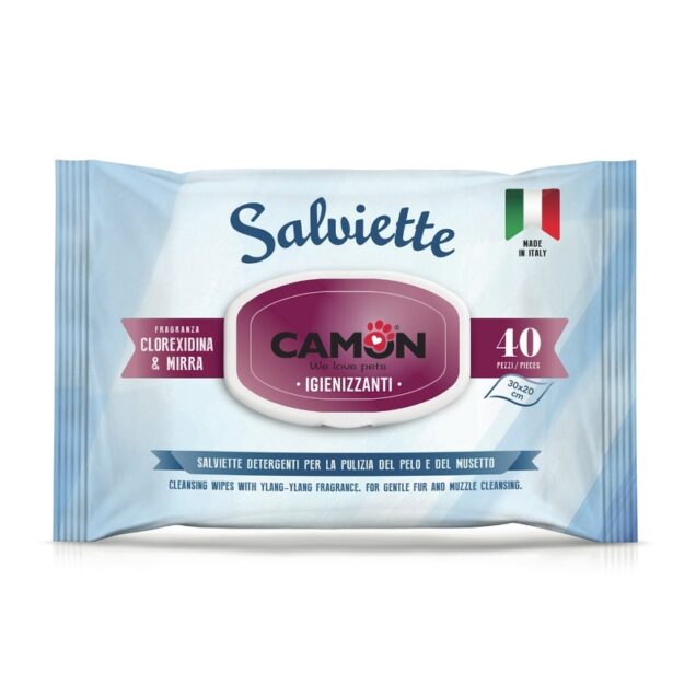 Camon Vlažne Maramice Smirna i Klorheksidin 40 kom