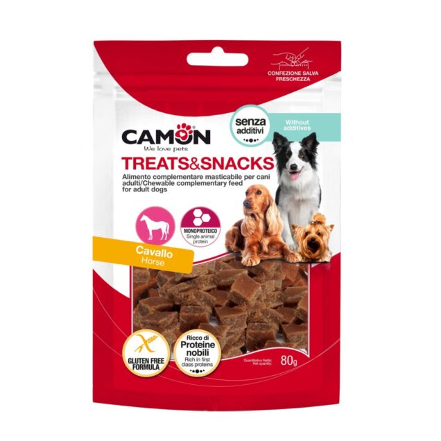 Monoproteinske mini kockice konjetina 80g