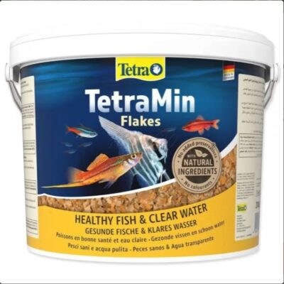 TetraTetraMin hrana za ribe u listićima, 10 l