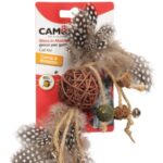 Camon, Matatabi igračka za mačke - lopta s užetom od jute, mačjom metvicom i zvonom - Image 2