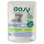OASY Pouch / Adult STERILISED PILETINA hrana za sterilisane mačke 85g