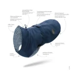 Hunter plava kabanica za pse - Image 8