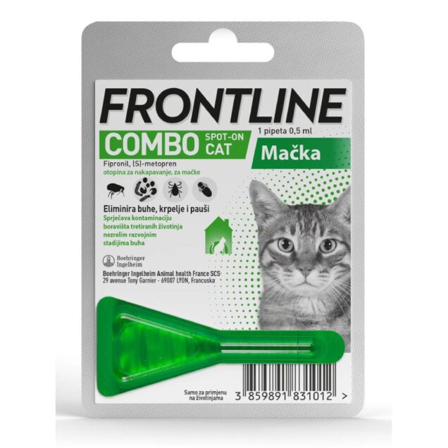 FRONTLINE® Combo Spot-on Cat, otopina za nakapavanje za mačke - Image 1