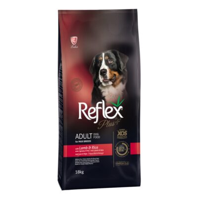 Reflex Plus janjetina i riža za odrasle pse maksi rasa 18 kg