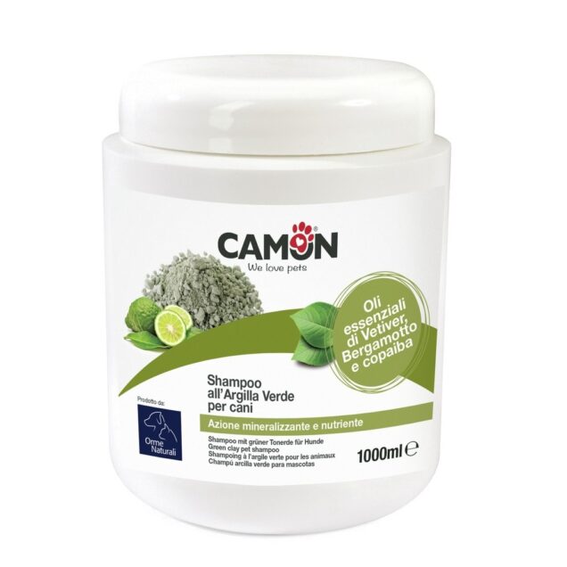 Orme Naturali profesionalni šampon sa zelenom glinom i vetiverom, 1 l - Image 1