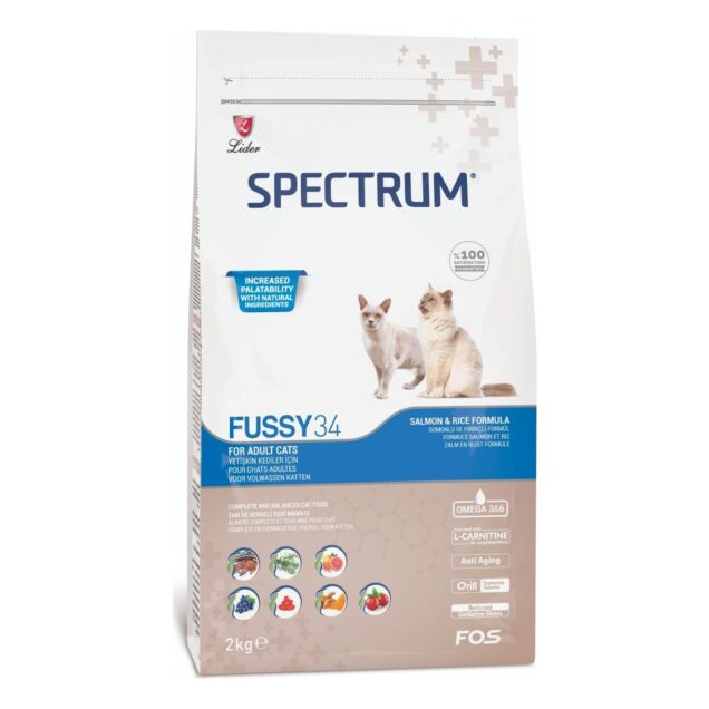 Spectrum Fussy piletina i riba hrana za mačke 2 kg