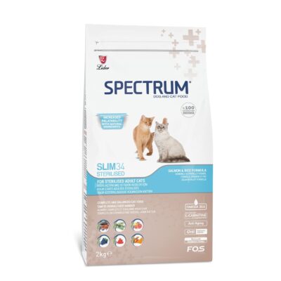 Spectrum Slim piletina i losos hrana za sterilisane mačke 2 kg
