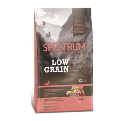 Spectrum Low Grain janjetina i borovnica hrana za štence 2,5 kg