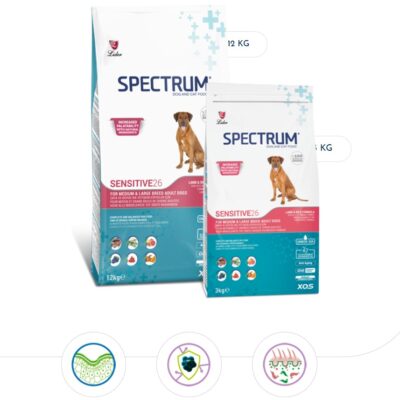 Spectrum Sensitive za osjetljive pse srednjih i velikih pasmina, janjetina i riža