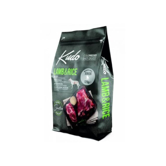 Kudo janjetina i riža za štence srednjih i velikih pasmina, 3 kg - Image 1