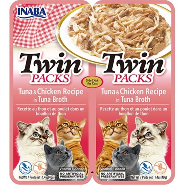 Inaba-Twin Packs juha s tunom i piletinom 2 x 40 gr - Image 1