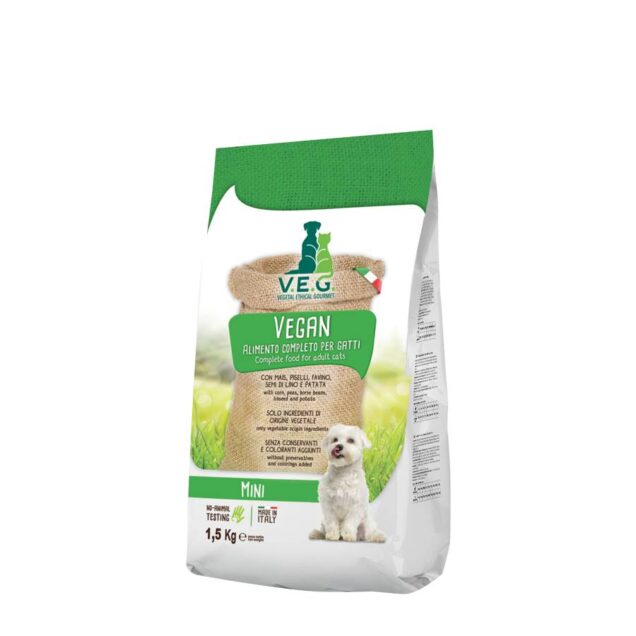 CD21/015 V.E.G Vegan hrana za pse, mini pasmine, 1.5 kg - Image 1