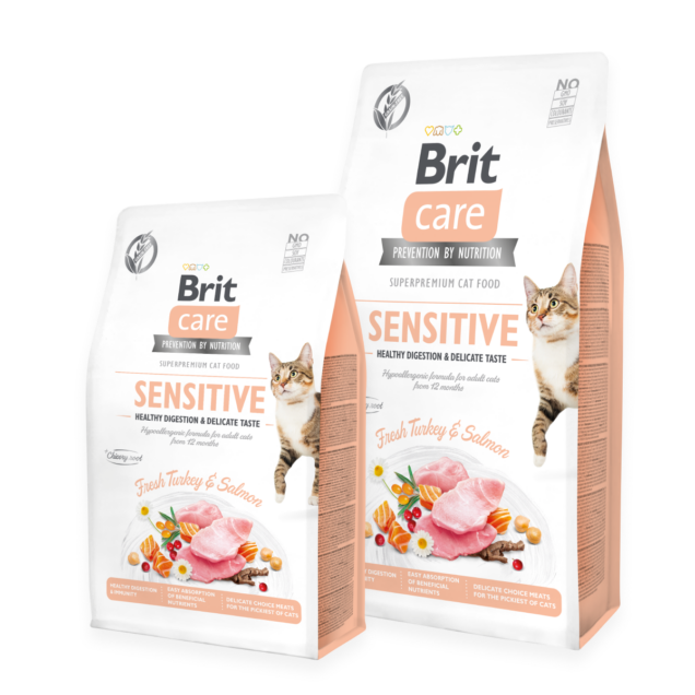 Brit Care Sensitive bez žitarica, losos i puretina - Image 1