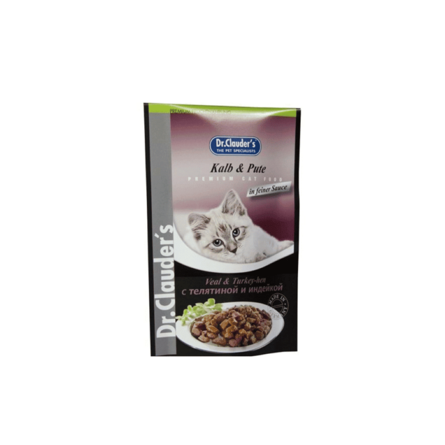 Dr. Clauder's  teletina i puretina u sosu, 100 g - Image 1