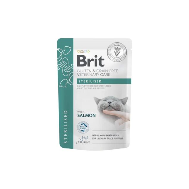 Brit STERILISED CAT Pouch, 85 g - Image 1