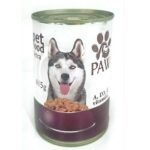 Paw konzervirana hrana za pse,jetra, 415 g