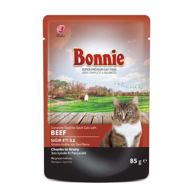BNK-091 Bonnie pouch sa govedinom sosu, 85 gr - Image 1