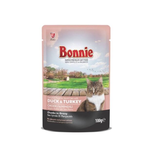 BNK-094 Bonnie pouch sa puretinom u sosu, 85 gr - Image 1