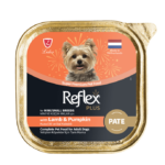 Reflex Plus pašteta janjetina i bundeva za odrasle pse mini i malih rasa 85 g