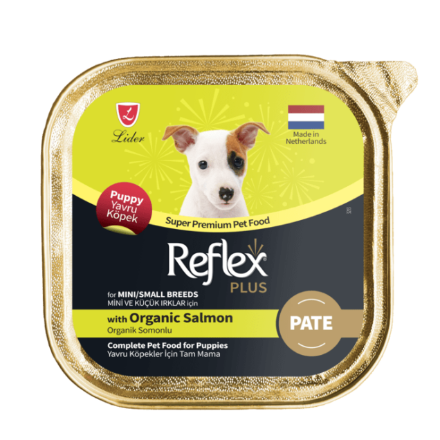 Reflex Plus pašteta organski losos za štence mini i malih rasa 85 g - Image 1