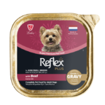 Reflex Plus, govedina u umaku za odrasle pse mini i malih rasa