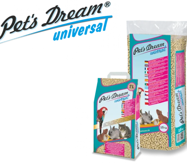 Pet's Dream ® Universal – posip od prirodnih biljnih vlakana, 15 kg - Image 1
