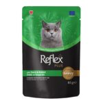 Reflex Plus komadići u umaku patka i kunić hrana za odrasle mačke