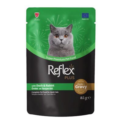Reflex Plus komadići u umaku patka i kunić hrana za odrasle mačke