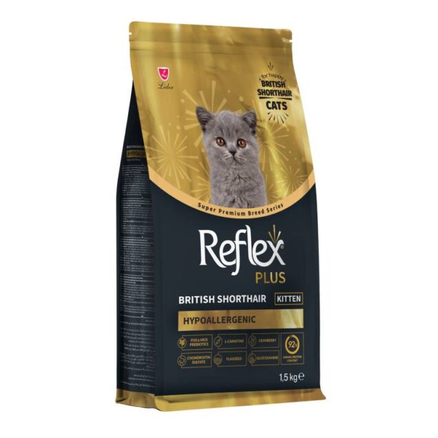 Reflex Plus hrana za britanske kratkodlake mačiće 1,5 kg - Image 1
