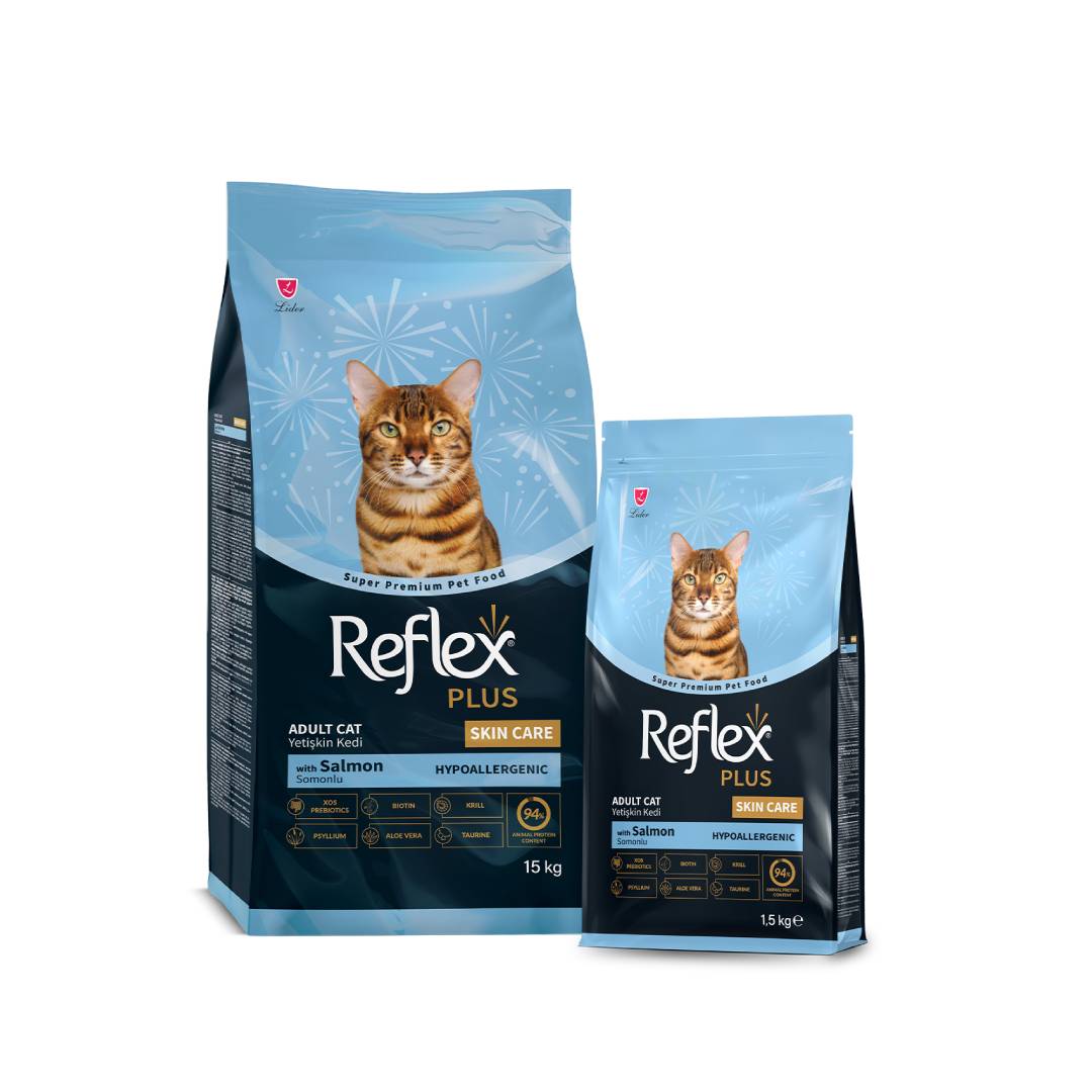 Reflex Plus Skin care hrana za odrasle mačke sa lososom Reflex Plus Skin care hrana za odrasle mačke sa lososom
