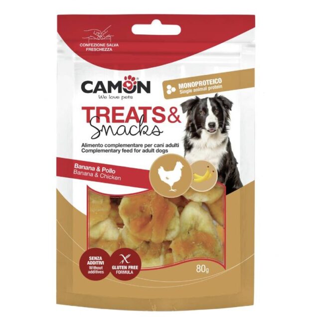 Camon poslastice od banane i piletine, 80g