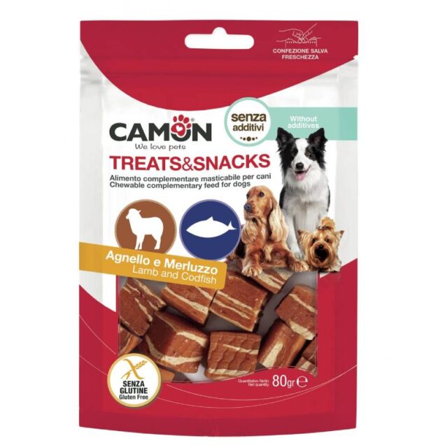 Camon poslastice od janjetine i bakalara, 80g
