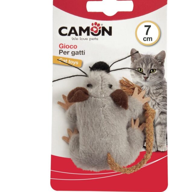 Plišani miš s repom od užeta - Image 2