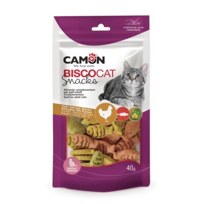 Biscocat - keksići u obliku ribe s piletinom i lososom za mačke