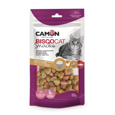 Biscocat - keksići u obliku srca s rižom i piletinom za mačke