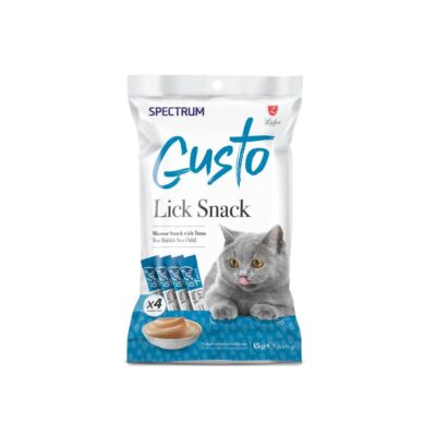 Spectrum Gusto Lick Snack tuna, 4x15g