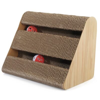 Kartonska grebalica s dvije loptice