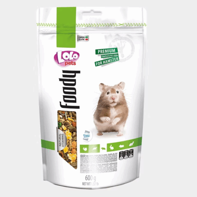 Foody Premium hrana za hrčke, 600 g