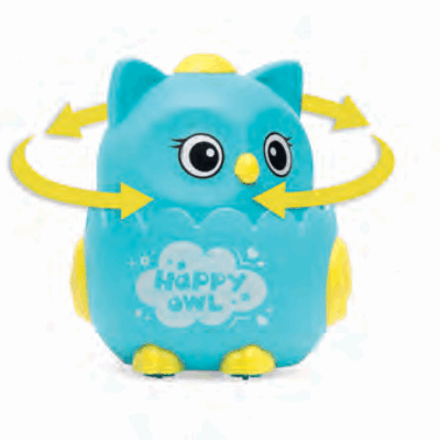 Sretna sova igračka za mačku